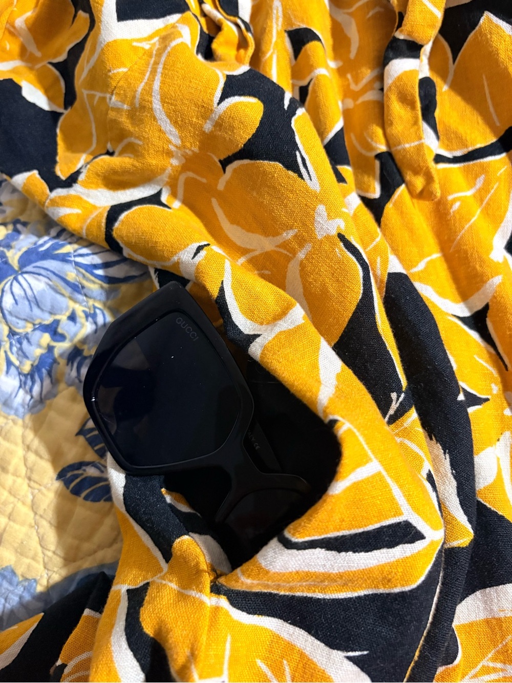 Who What Wear Yellow and Black Floral Midi Dress Sz XL - Picture 11 of 11